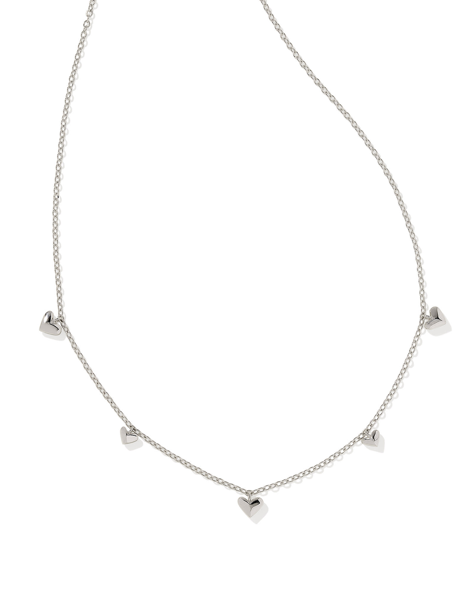 Kendra Scott Phoebe Strand Necklace in Silver | Metal